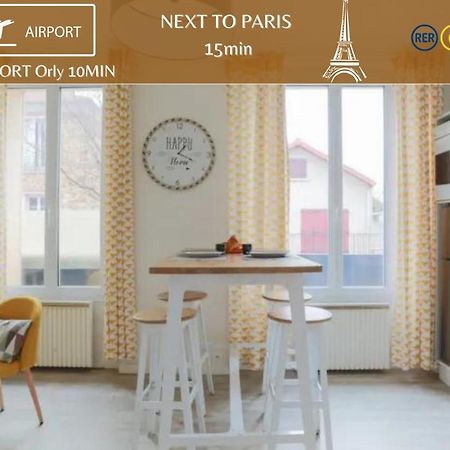 Choisy Parmentier-8 Min Paris- Airport Orly Apartment Exterior photo